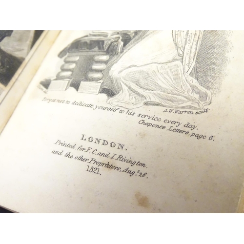 607 - Books: Three small works comprising The Poetical Works of Richard Savage, Vol. II by John Bell, Brit... 