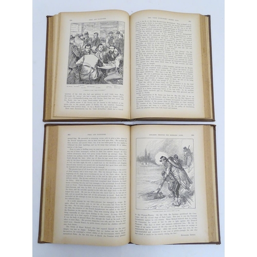 613 - Books: Peril and Patriotism, True tales of heroic deeds and startling adventures, in 2 illustrated v... 