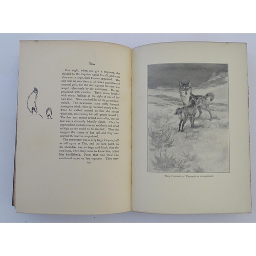 621 - Book: Lives of the Hunted, by Ernest Seton-Thompson, 1901 (pub. D Nutt, London 1901, 1st edition, 1s... 