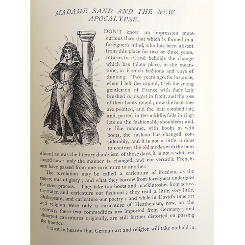 635 - Books: A quantity of works by the author William Makepeace Thackeray, titles to include Catherine, M... 