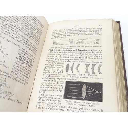 636 - Book : Collins' Advanced Science Series, Acoustics, Light, and Heat. (William Lees, pub. William Col... 