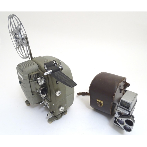 939 - A mid 20thC 'Sekonic 8' reel to reel film projector, approximately 20 1/2