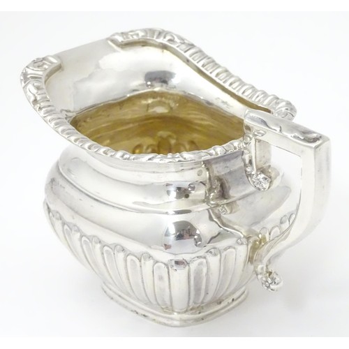 192 - A silver cream jug, hallmarked Birmingham 1910, maker William Aitken. Approx. 2 3/4