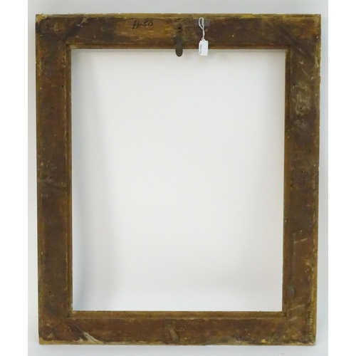 1688 - An early 19thC picture frame. Approx. 29 1/2