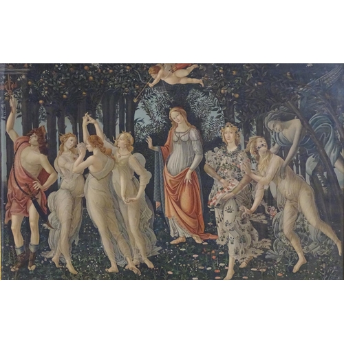 1683A - After Sandro Botticelli (c. 1445-1510), Colour print, Primavera. Approx. 20 1/2