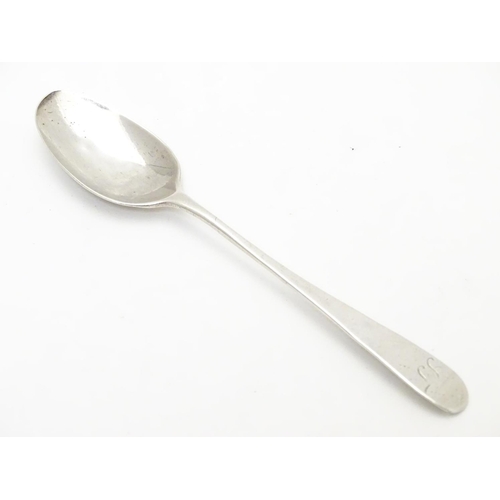 313 - A Geo III Old English teaspoon hallmarked London 1811 maker Peter & William Bateman. 4 3/4