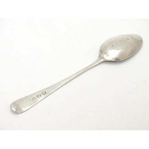 313 - A Geo III Old English teaspoon hallmarked London 1811 maker Peter & William Bateman. 4 3/4