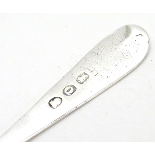 313 - A Geo III Old English teaspoon hallmarked London 1811 maker Peter & William Bateman. 4 3/4