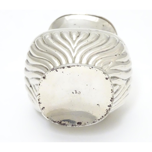 248 - An Edwardian pepperette hallmarked  Chester 1908 maker Jay, Richard Attenborough Co Ltd. 3 1/2