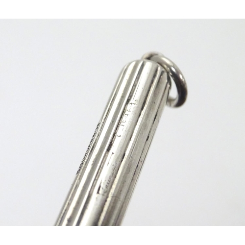 250 - A silver pencil holder / slide by Sampson Mordan & Co. 3