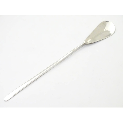 280 - A silver spoon hallmarked Edinburgh 2002 maker PJM ( possibly Merriman Silver Ltd ) 4 1/4