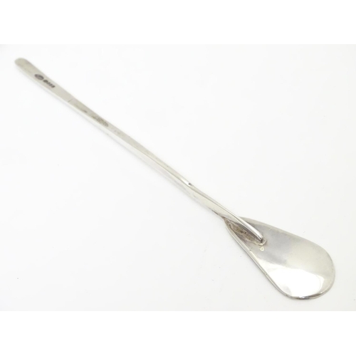 280 - A silver spoon hallmarked Edinburgh 2002 maker PJM ( possibly Merriman Silver Ltd ) 4 1/4