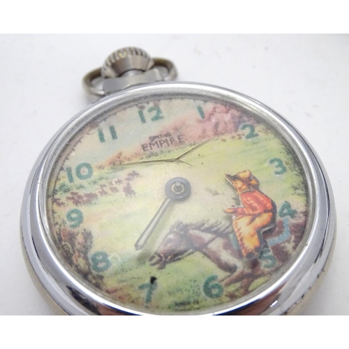 554 - An assortment of mid 20thC watches, including novelty examples, Roy Rogers (2), The Lone Ranger, Hop... 