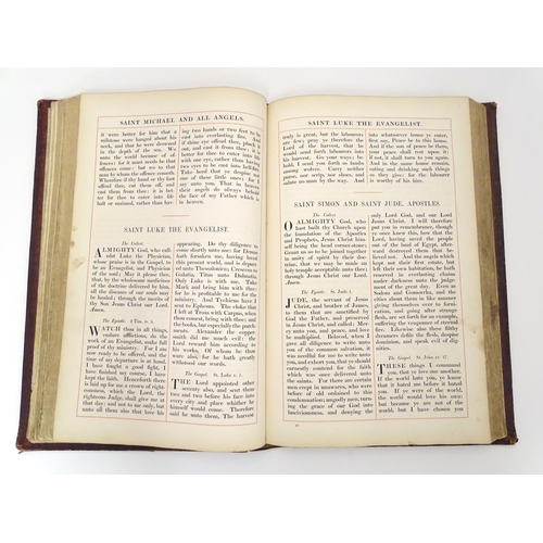 596 - Book: The Book of Common Prayer, United Church of England and Ireland (pub. Pitt Press, Cambridge 18... 