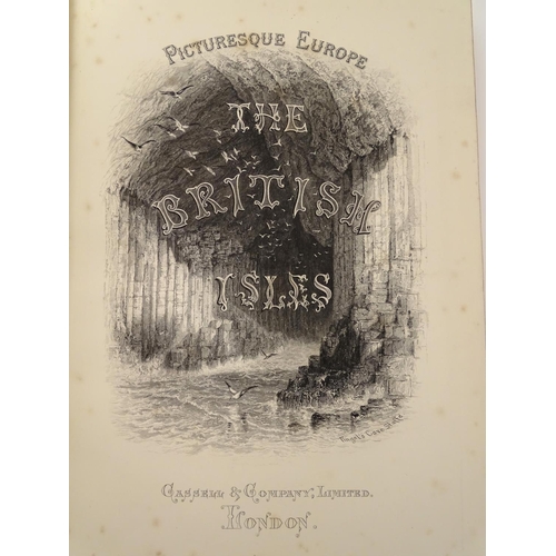 597 - Books: Picturesque Europe , The British Isles (pub. Cassell & Company, London 1879), in two volumes.