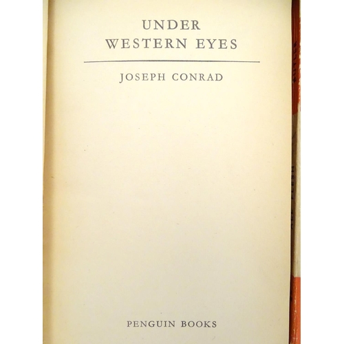 615 - Books: a collection of mid-20thC Penguin paperbacks, comprising: Under Western Eyes, Lord Jim (Josep... 