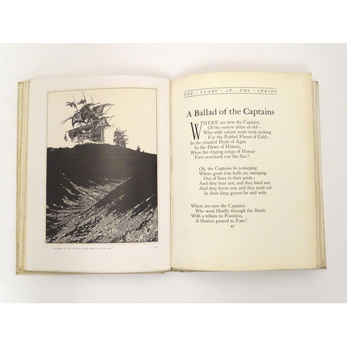 628 - Book: The Year's at the Spring (comp. L. D. O' Waters, ill. Harry Clarke, pub. George G. Harrap & Co... 