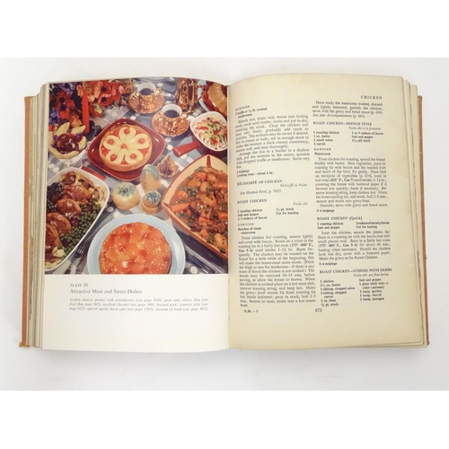 639 - Book: Mrs. Beeton's Cookery and Household Management (pub. Reprint Society/Ward, Lock & Co. 1964) wi... 