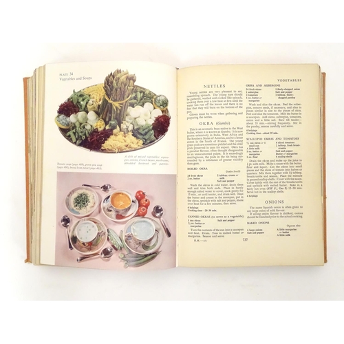 639 - Book: Mrs. Beeton's Cookery and Household Management (pub. Reprint Society/Ward, Lock & Co. 1964) wi... 