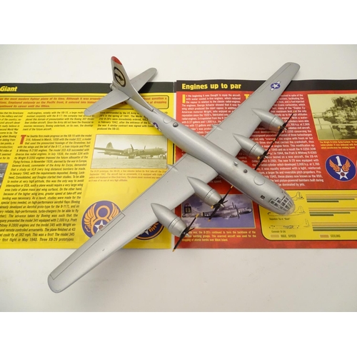 704 - Toys: Two Atlas Editions scale models of military planes / aircraft, comprising Boeing B-17 The Flyi... 