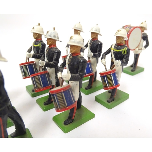 706 - Toys: Fifteen hand painted Royal Marine Light Infantry toy soldiers from The Boys of the Old Brigade... 