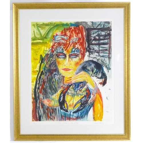 1676 - After John Bellany (1942-2013), Limited edition colour etching, no. 62/200, The Queen of the Night. ... 