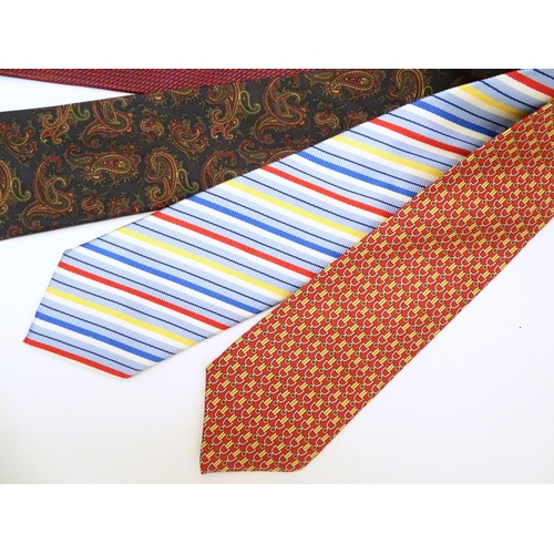 759 - 6 TM Lewin ties,  4 silk ties and 2 wool knitted (6)