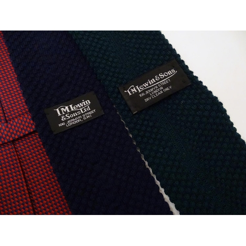 759 - 6 TM Lewin ties,  4 silk ties and 2 wool knitted (6)