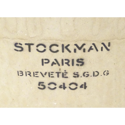 781 - A Stockman Paris mannequin, with turned hardwood articulated limbs, 22