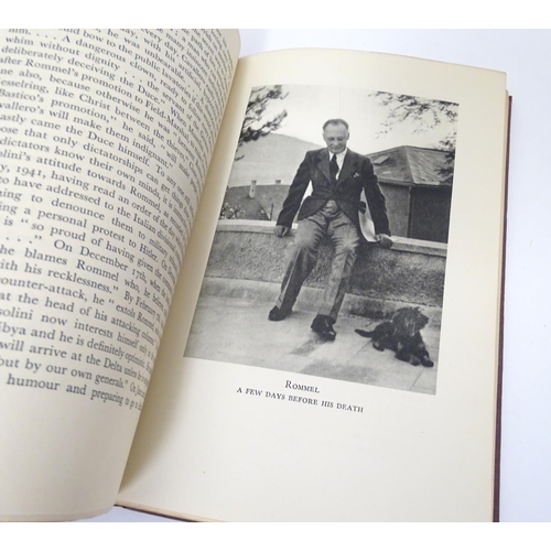 582 - Militaria, book: 'Rommel' (Desmond Young, pub. Collins 1950) with monochrome photographic plates, 28... 