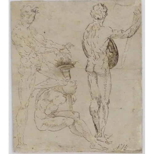 1704 - Old Master Drawings : Manner of Bartolommeo Bandinelli / Baccio Bandinelli (1493-1560), Italian Scho... 