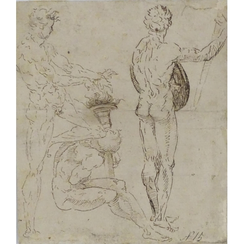 1704 - Old Master Drawings : Manner of Bartolommeo Bandinelli / Baccio Bandinelli (1493-1560), Italian Scho... 