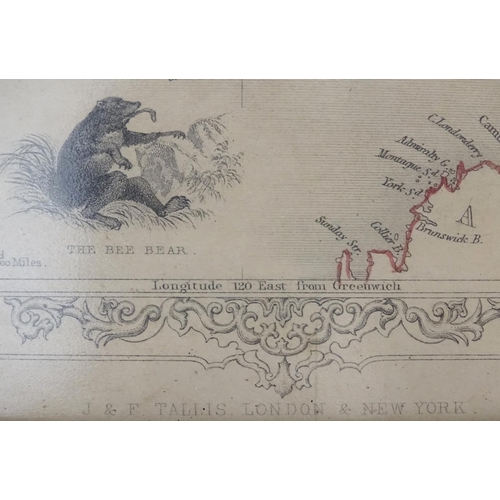 804 - Map: A 19thC engraved and hand coloured map after J. Rapkin depicting Malay Archipelago or East Indi... 