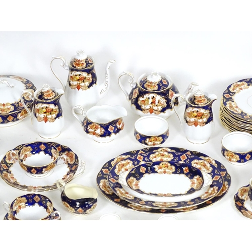 177 - A large quantity of Royal Albert tea and dinner wares in the pattern Heirloom, comprising dinner pla... 