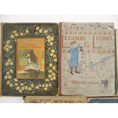 698 - Books: A quantity of children’s books comprising Story Land, by Sydney Grey, illustrated by Robert B... 