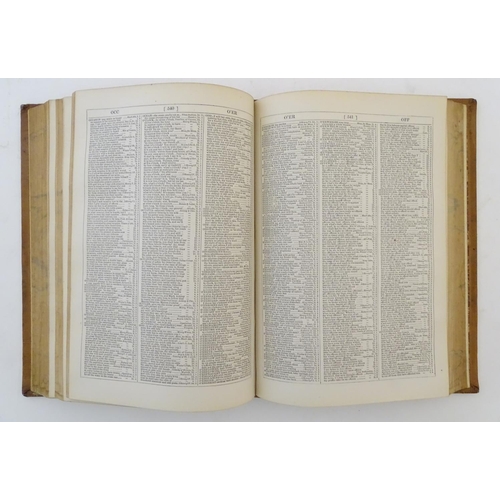 707 - Book: The Complete Concordance to Shakspere (Shakespeare), by Mrs. Cowden Clarke, pub. W. Kent & Co,... 