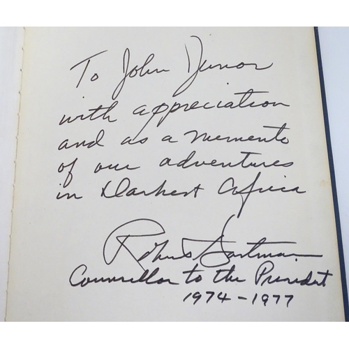 708 - Book: The American Adventure, the Bicentennial Messages of Gerald R. Ford, July 1976. With signed de... 