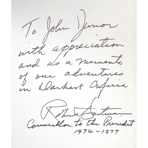 708 - Book: The American Adventure, the Bicentennial Messages of Gerald R. Ford, July 1976. With signed de... 