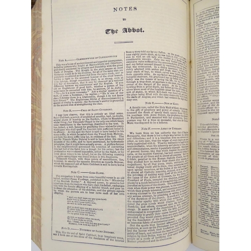 717 - Books: The Waverley Novels, by Sir Walter Scott, pub. Adam and Charles Black, Edinburgh 1877, in fou... 