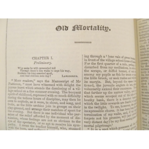 717 - Books: The Waverley Novels, by Sir Walter Scott, pub. Adam and Charles Black, Edinburgh 1877, in fou... 