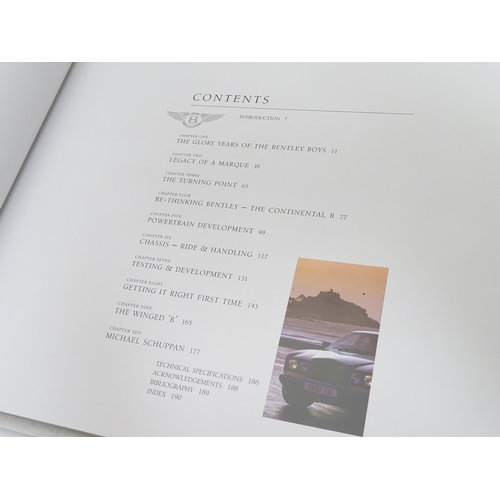 747 - Book : Bentley Continental R, by Ian Adcock, pub. Osprey Automotive 1992 First edition, bound in gre... 