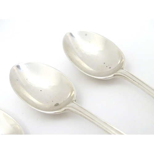 242 - 6 silver teaspoons hallmarked London 1916 maker Josiah Williams & Co (David Landsborough Fullerton) ... 