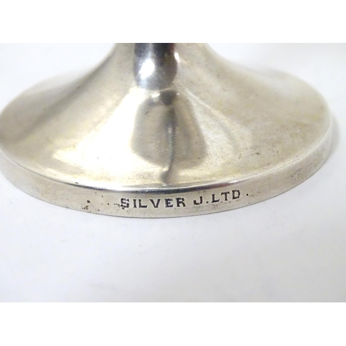 267 - A silver trophy cup with an inscription relating to Cpl. H. Parvin of 1st Batallion The Worcester Re... 