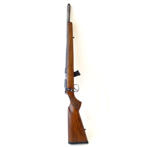 2046 - Rimfire rifle: a CZ '455' .22LR bolt action rifle, with 17 1/2