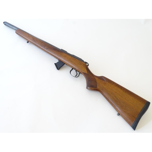 2046 - Rimfire rifle: a CZ '455' .22LR bolt action rifle, with 17 1/2