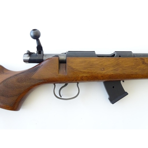 2046 - Rimfire rifle: a CZ '455' .22LR bolt action rifle, with 17 1/2