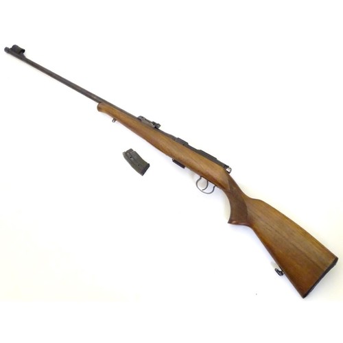 2047 - Rimfire rifle: a CZ'452-2E ZKM' .22LR bolt-action rifle, 25