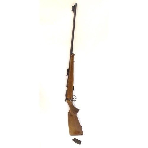 2047 - Rimfire rifle: a CZ'452-2E ZKM' .22LR bolt-action rifle, 25