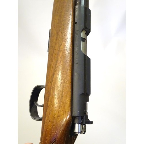 2047 - Rimfire rifle: a CZ'452-2E ZKM' .22LR bolt-action rifle, 25