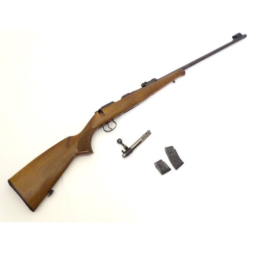 2047 - Rimfire rifle: a CZ'452-2E ZKM' .22LR bolt-action rifle, 25